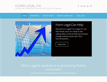 Tablet Screenshot of florinlegal.com